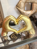 Gold Hands Heart