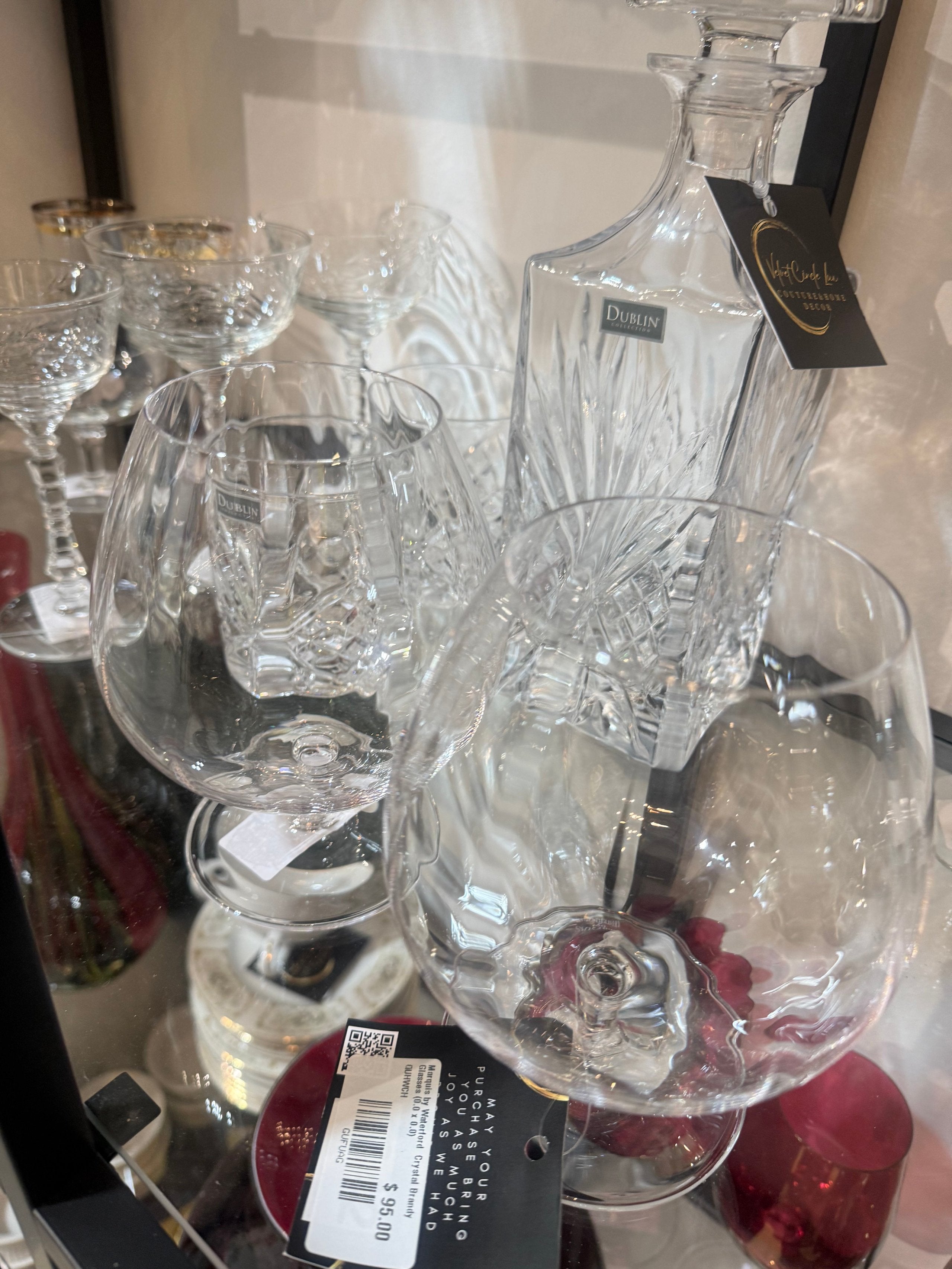 Marquis by Waterford Crystal Brandy Glasses