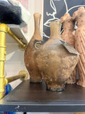 Brown Glass Vase